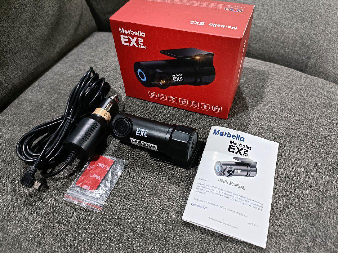 Marbella EX2 mini Car dashcam camera FREE 16GB Micro sd card car