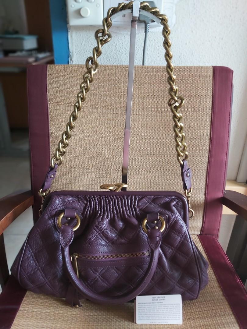 Marc Jacobs Purple Stam bag