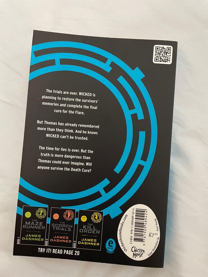MAZE RUNNER: The Death Cure, Hobbies &amp; Toys, Books &amp; Magazines, Fiction ...