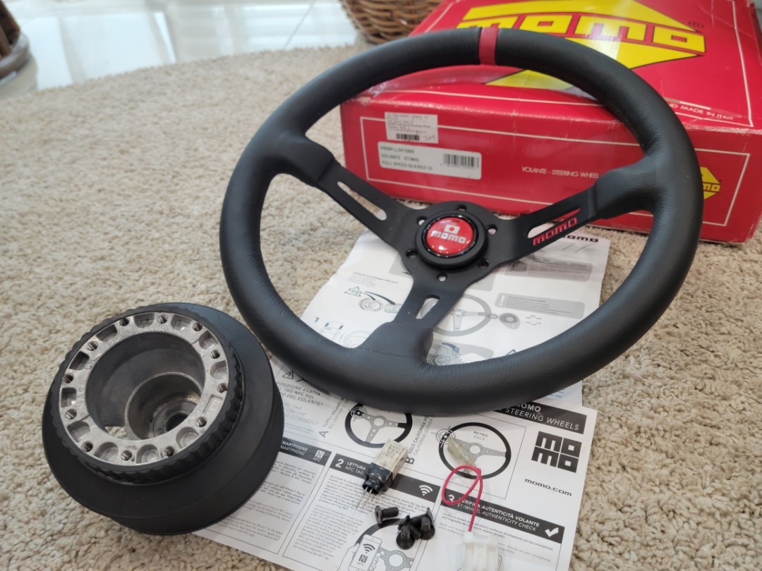 momo full speed 35π（MOMO Full Speed Steering Wheel 328mm