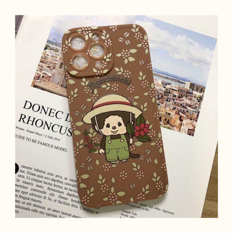 Monchhichi 卡通 iPhone Case 手機殼 手機套 保護套 保護殼 電話套 電話殼, 手提電話, 電話及其他裝置配件, 手機套