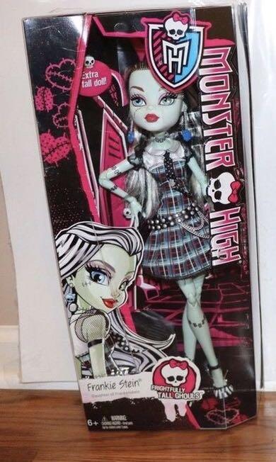 Monster high tall ghouls frankie stein, Toys  Collectibles, Mainan di  Carousell