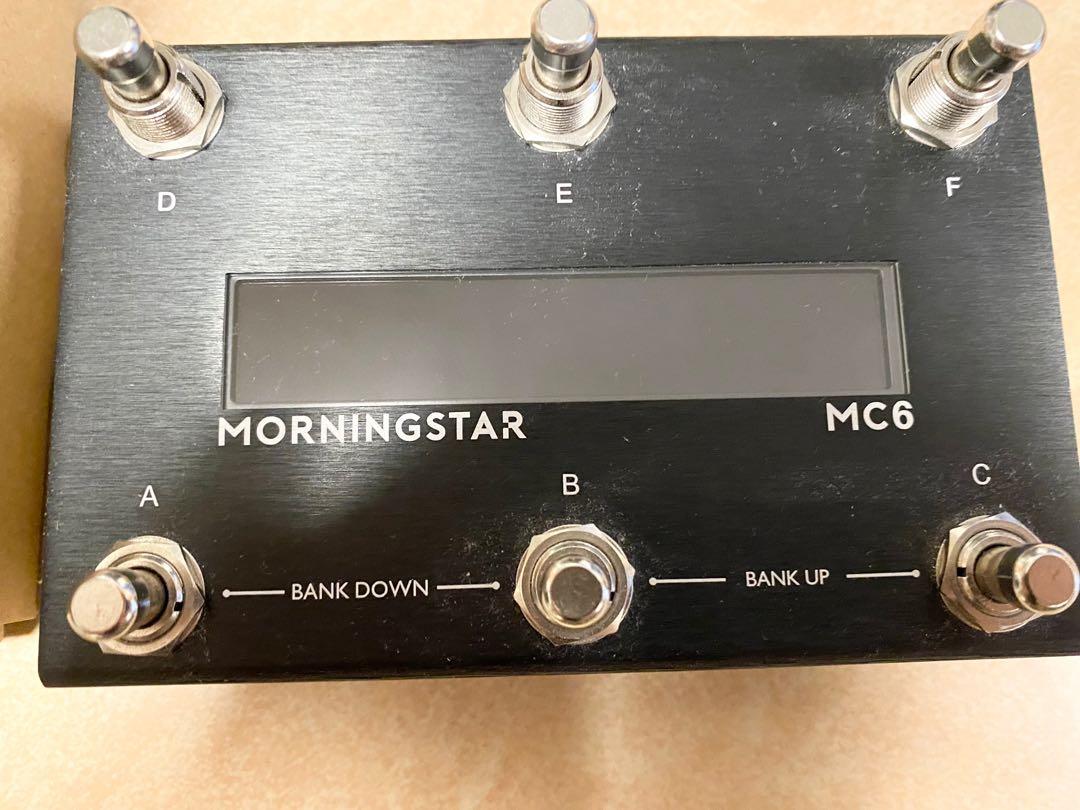 公式通販| Morningstar MC6 MC6 MKII MorningStar MK2 MIDI控制器 美品