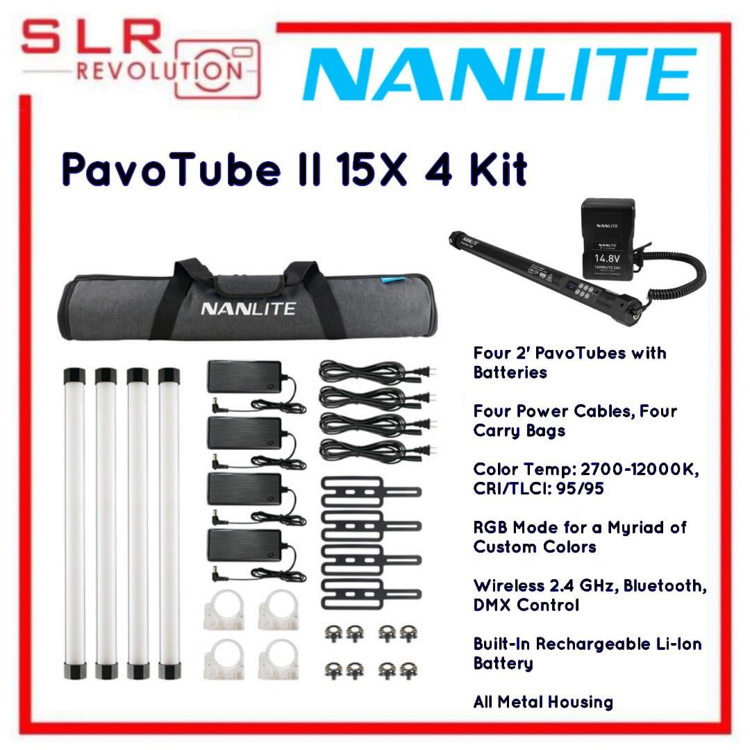 Nanlite PavoTube II 15X 2' RGBWW LED Pixel Tube with Internal