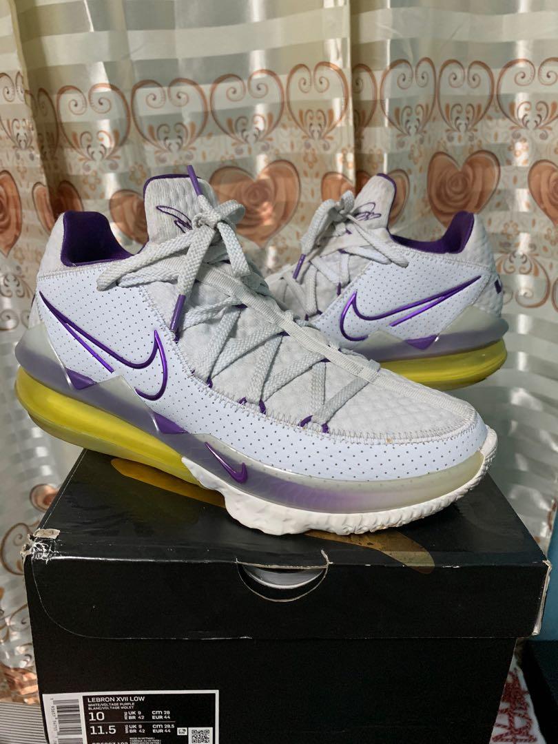 Nike LeBron 17 low Lakers Home