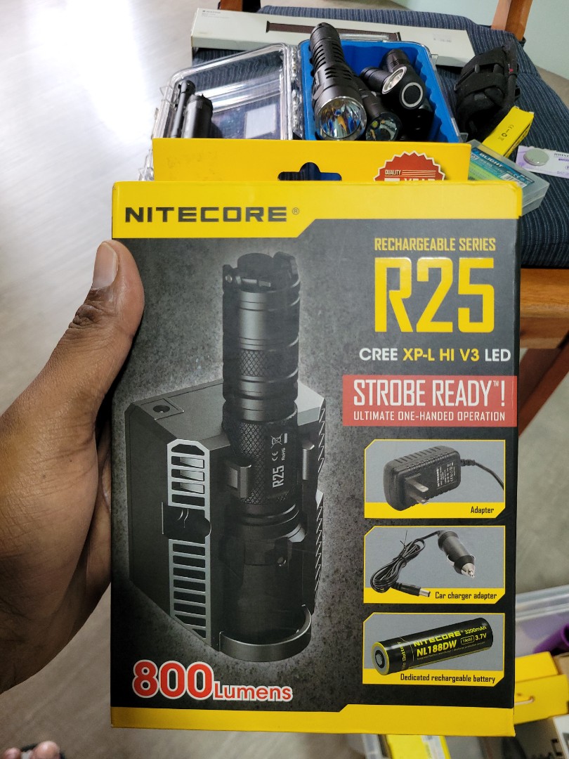 Nitecore Rechargeable series R25, Sports Equipment, Other Sports ...