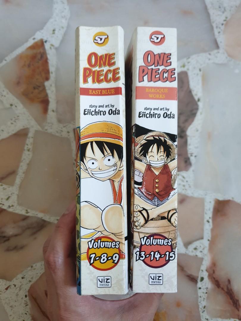 (Viz Media) One Piece Omnibus 3 in 1 Vol 7,8,9 & Vol 13,14,15 English