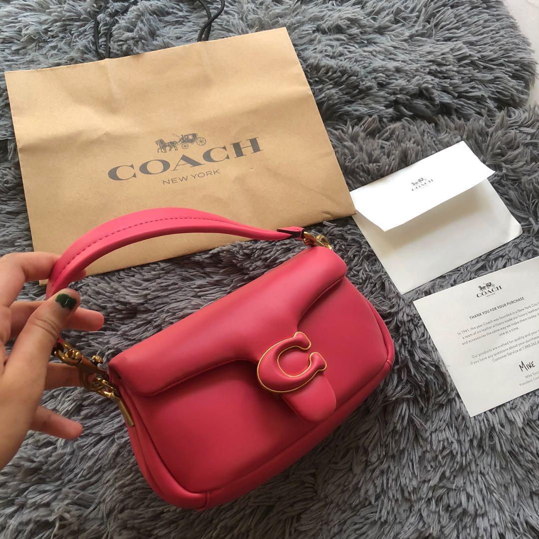 Coach pillow tabby 18 pink Idr. 3.300.000