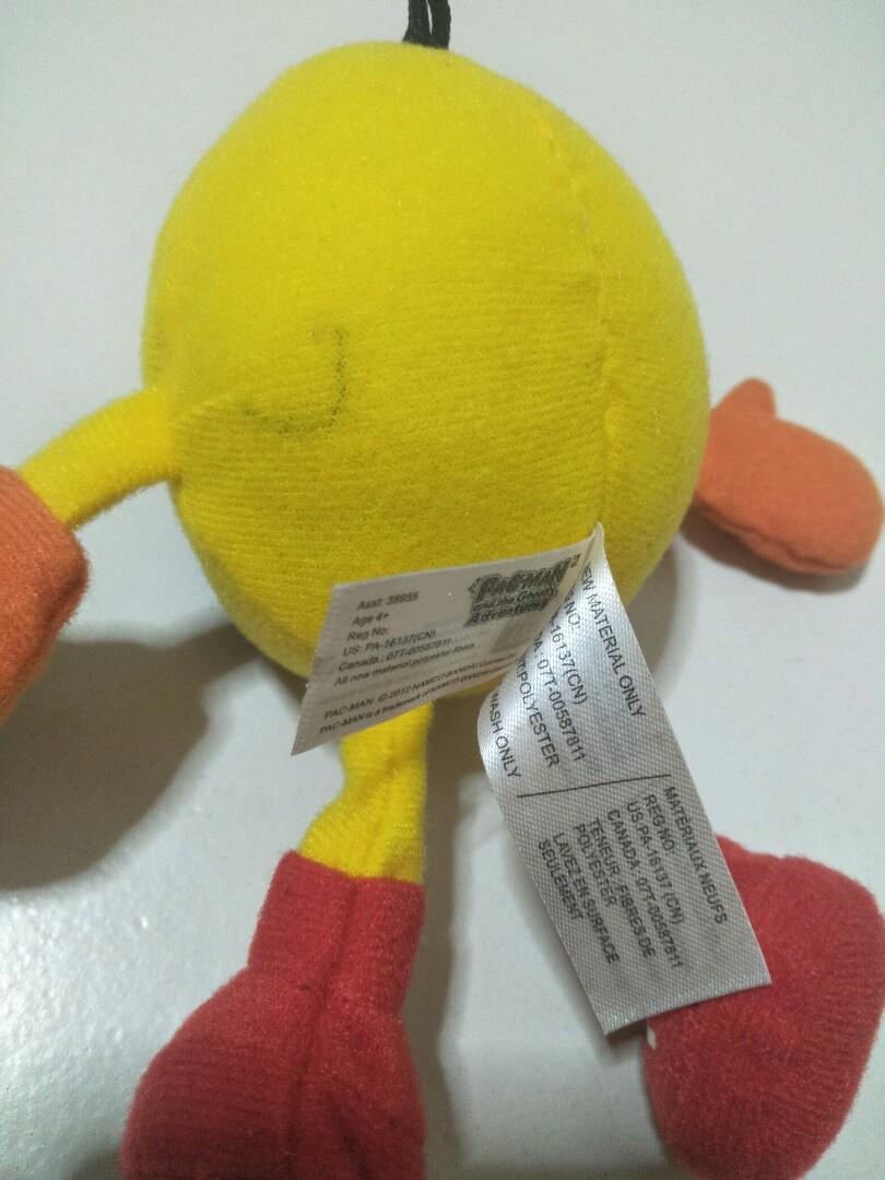 pacman soft toy