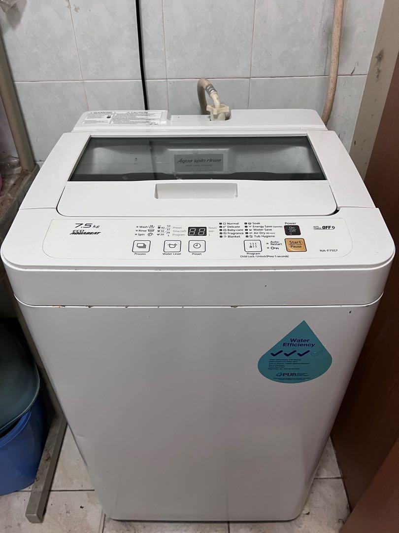 Panasonic Eco Aquabeat 7.5kg, TV & Home Appliances, Washing Machines