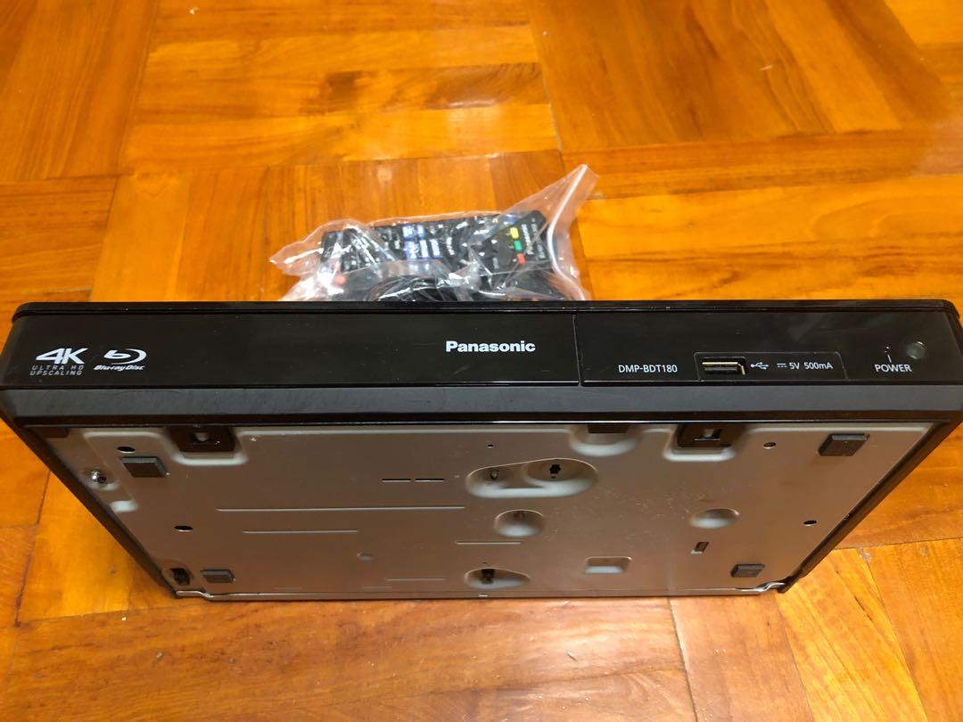 Panasonic DMP-BDT180 4K Blu-ray Player 4K藍光碟機, 家庭電器, 電視 