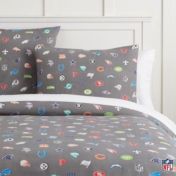Pottery barn store football sheets