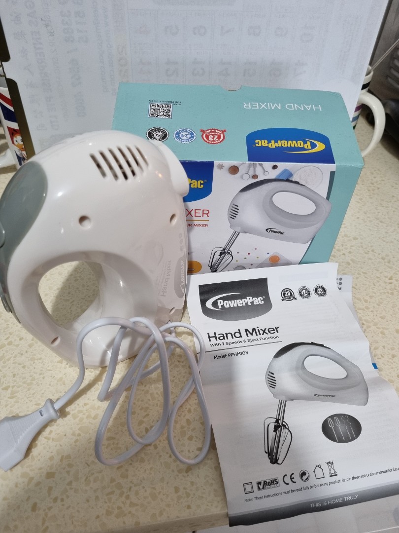 PowerPac Hand mixer (not working), TV & Home Appliances, Kitchen