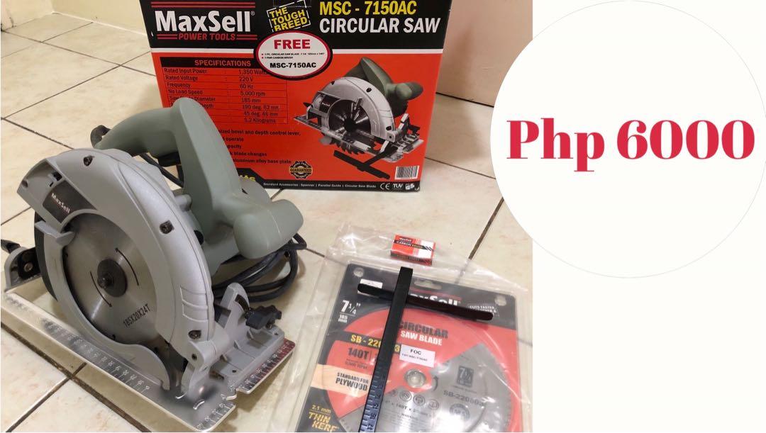 sale! Maxsell circular saw 