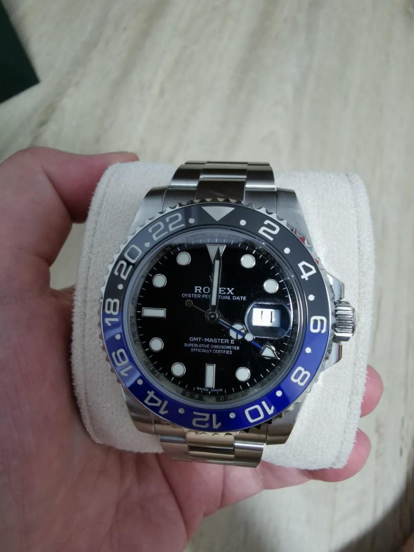 Rolex 16710 batman deals