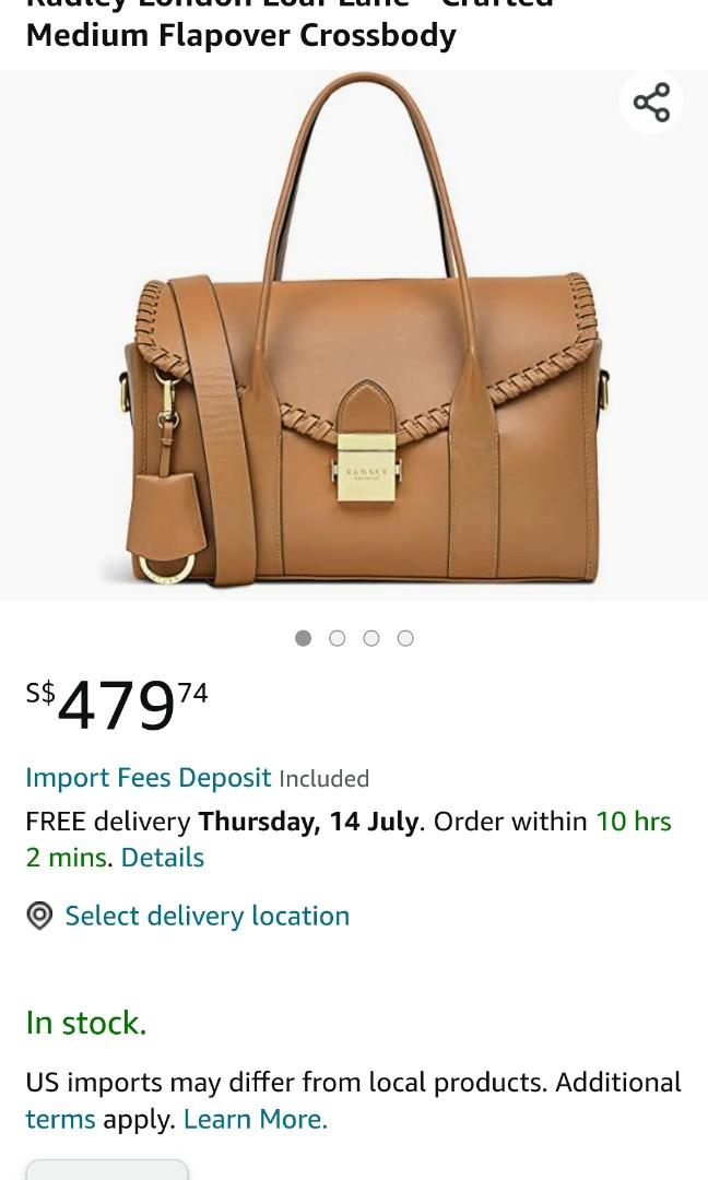 Radley London Loaf Lane Crafted Medium Flapover Crossbody