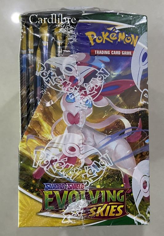 Restocked] Pokemon TCG SWSH07 Evolving Skies Booster Box, Hobbies & Toys,  Toys & Games on Carousell