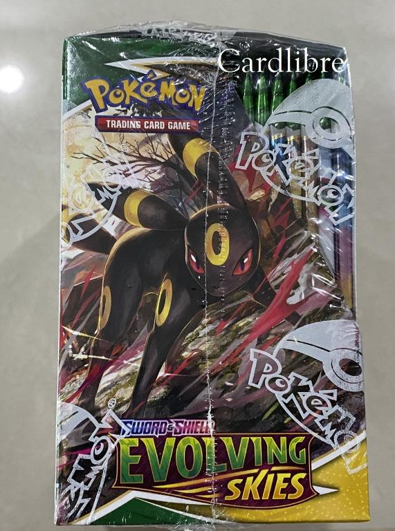 Restocked] Pokemon TCG SWSH07 Evolving Skies Booster Box, Hobbies & Toys,  Toys & Games on Carousell