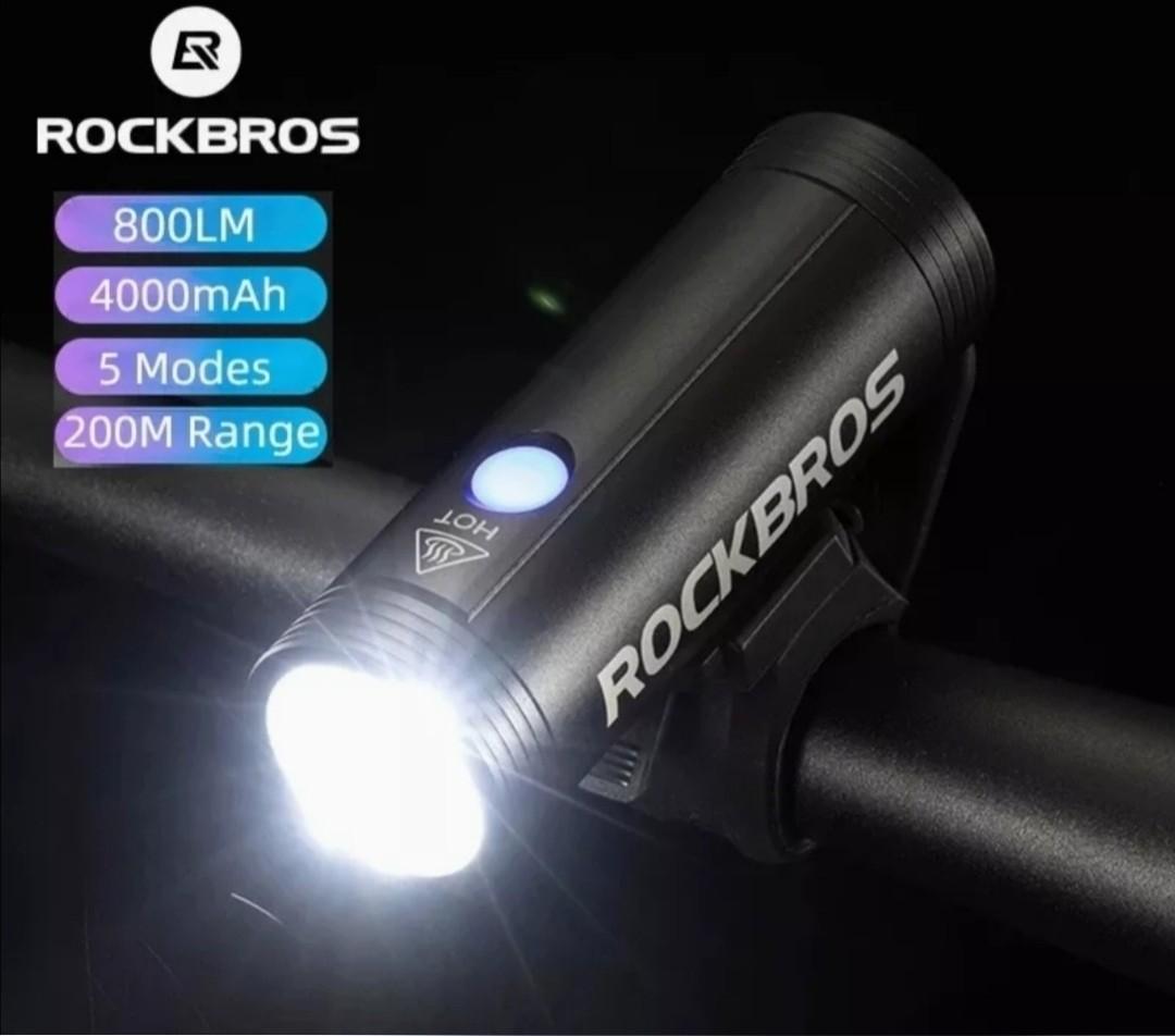 Rockbros 800 lumens light, Sports Equipment, Bicycles & Parts, Parts