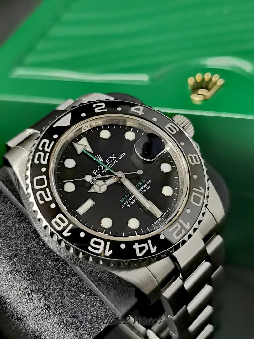 Rolex gmt master clearance 2 green hand