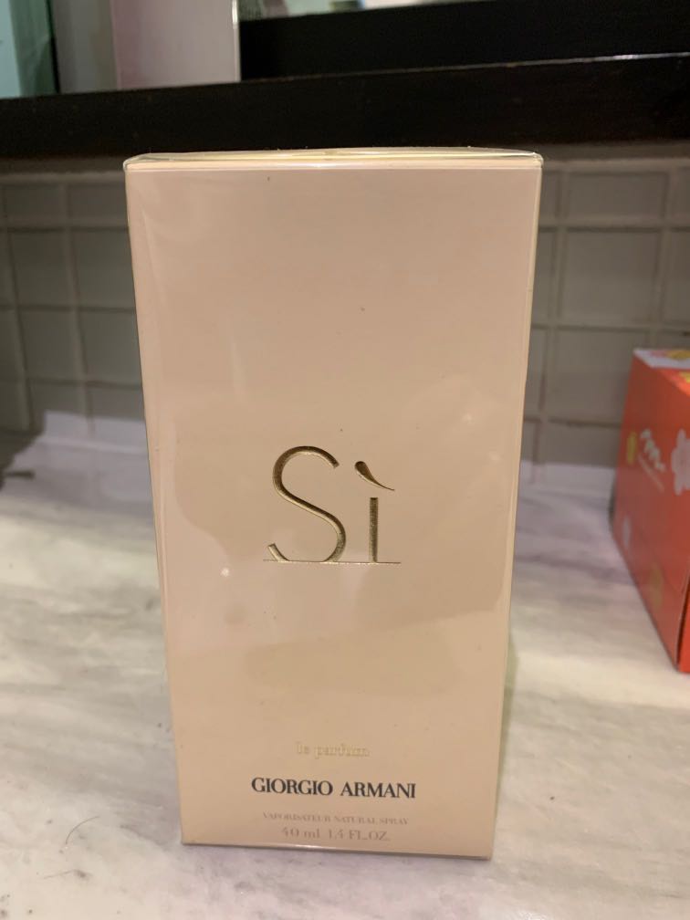 S parfum by Giorgio Armani 40 ml Authentic purchase in Europe