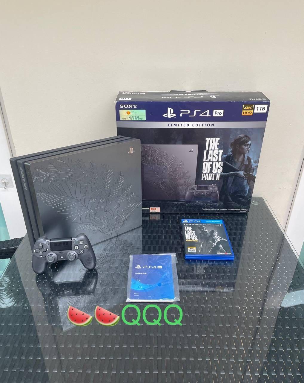 Ps4 pro bundle the hotsell last of us 2