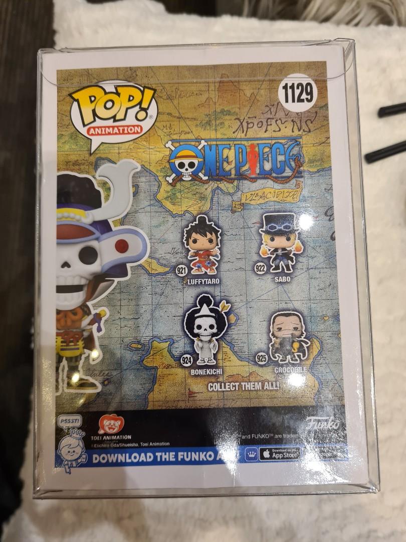 Samurai Brook Funko Pop (Category: Designer & Blind Box Toys) located in Manila. Submitted by edisontee (Listing ID 1170287255, Image 3). Description: 100% Authenthic / Original Funko Product Guaranteed! Item condition is: Brand New, with slight damage on box see pics above, comes with use protector.