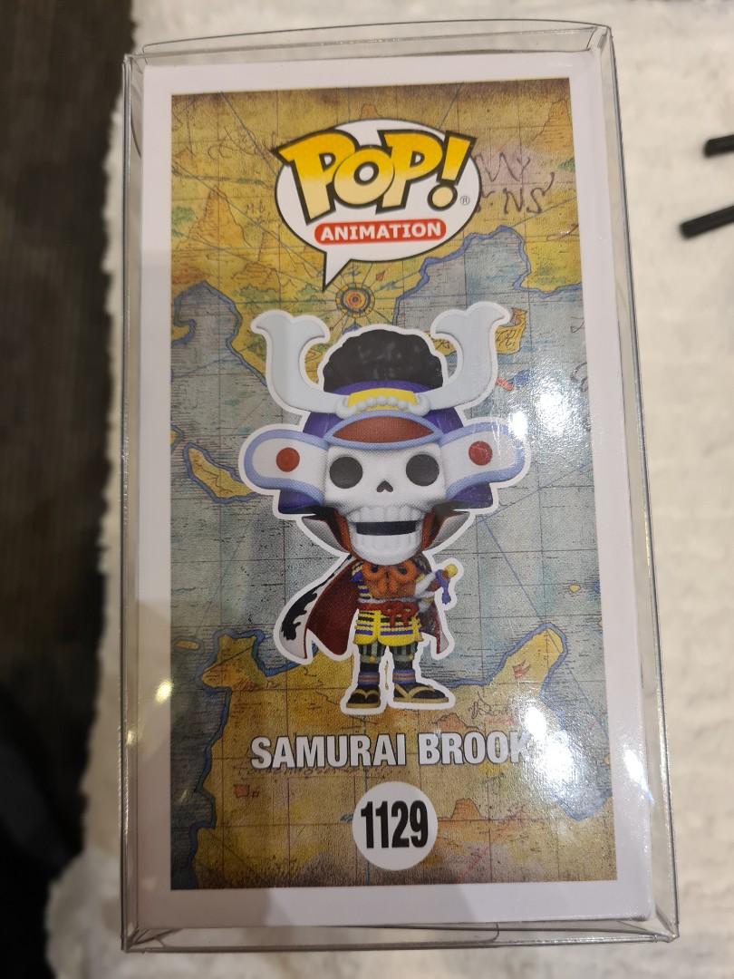 Samurai Brook Funko Pop (Category: Designer & Blind Box Toys) located in Manila. Submitted by edisontee (Listing ID 1170287255, Image 2). Description: 100% Authenthic / Original Funko Product Guaranteed! Item condition is: Brand New, with slight damage on box see pics above, comes with use protector.