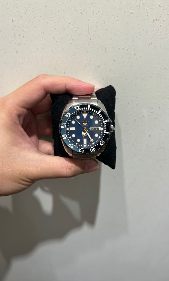 Seiko baby monster blue Men s Fashion Watches Accessories Watches on Carousell