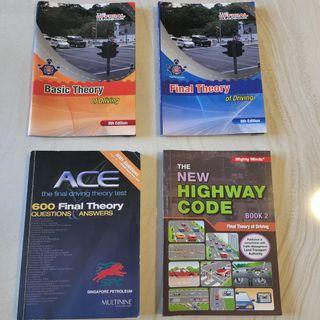 SG Driving Theory Books & FTT Test Qns Book