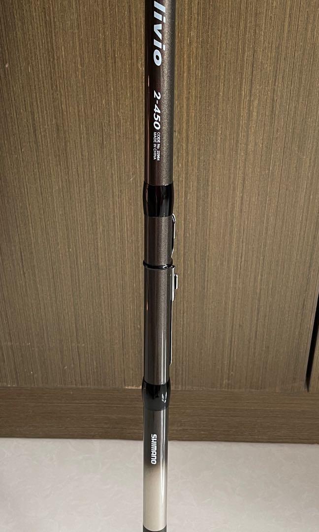 Shimano Alivio 2-450 磯釣竿+ Arenos C3000 spinning reel, 運動產品