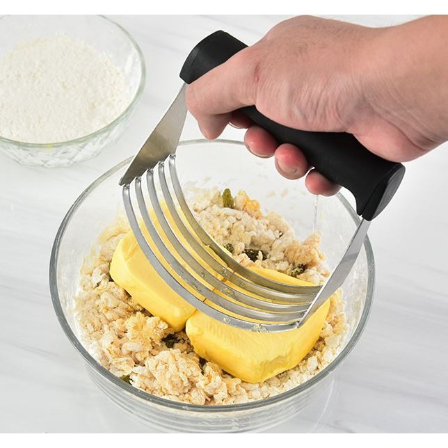 Stainless steel pastry cutter dough blender potato masher butter cutter