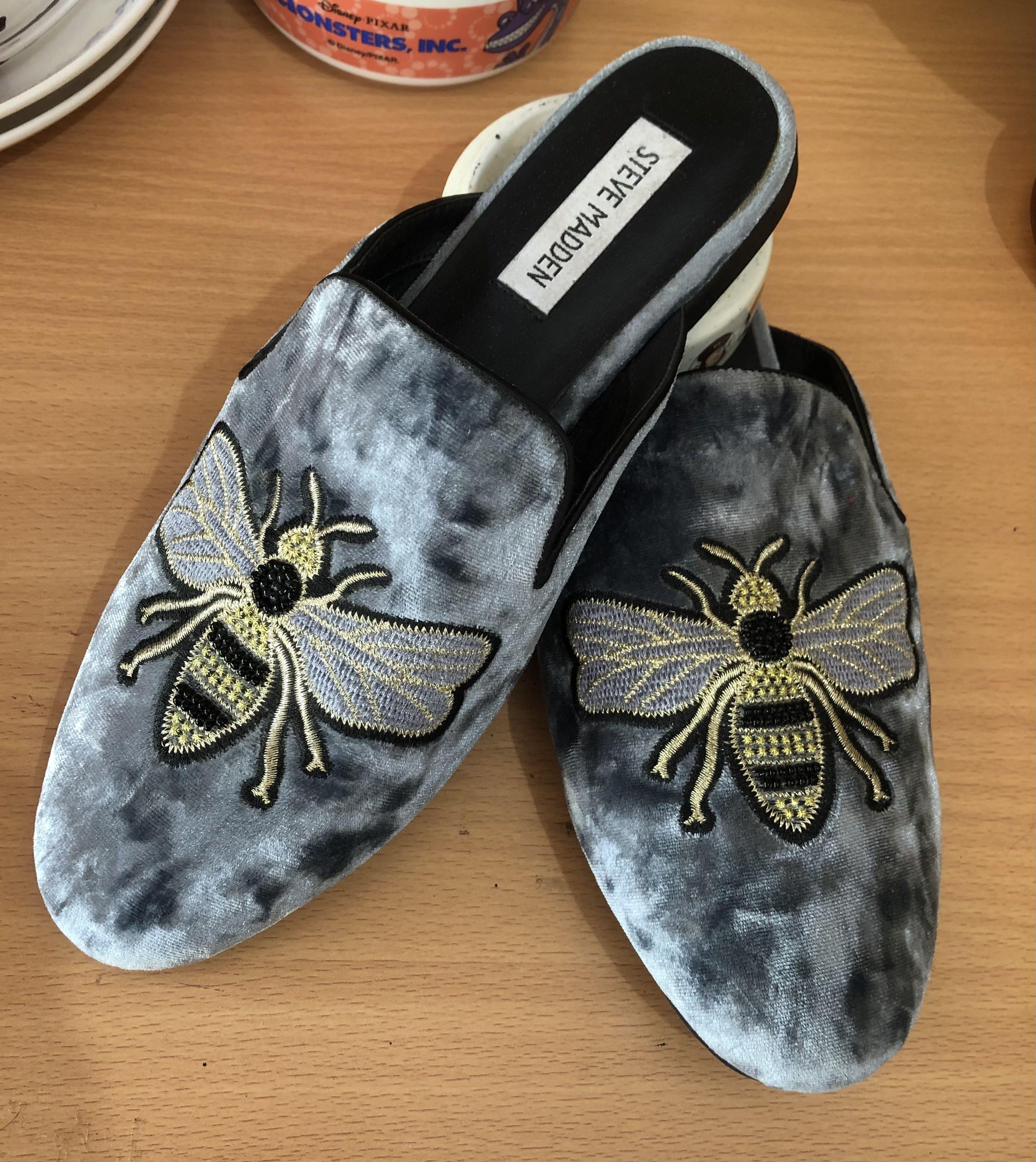 Steve Madden Bumble Bee Slides Women s Fashion Footwear