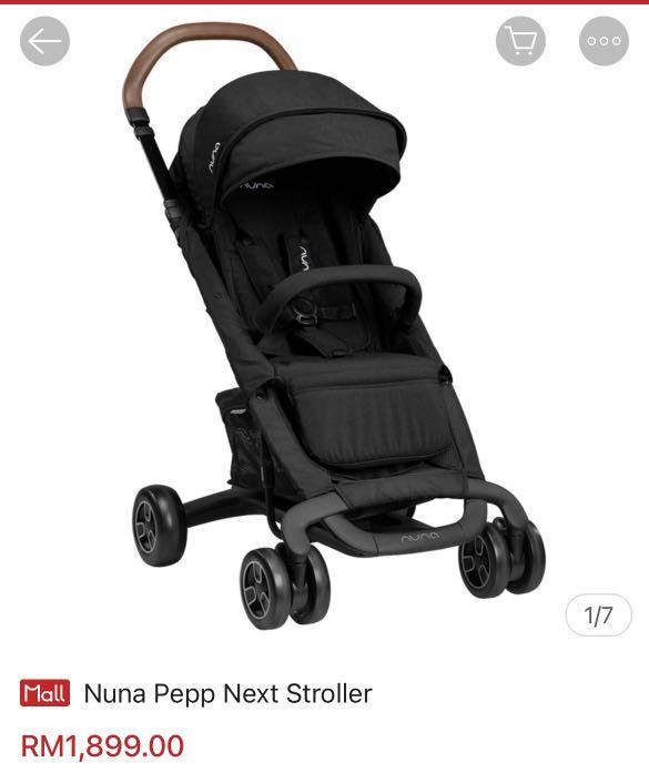 Stroller Nuna Pepp Next Preloved Babies Kids Going Out