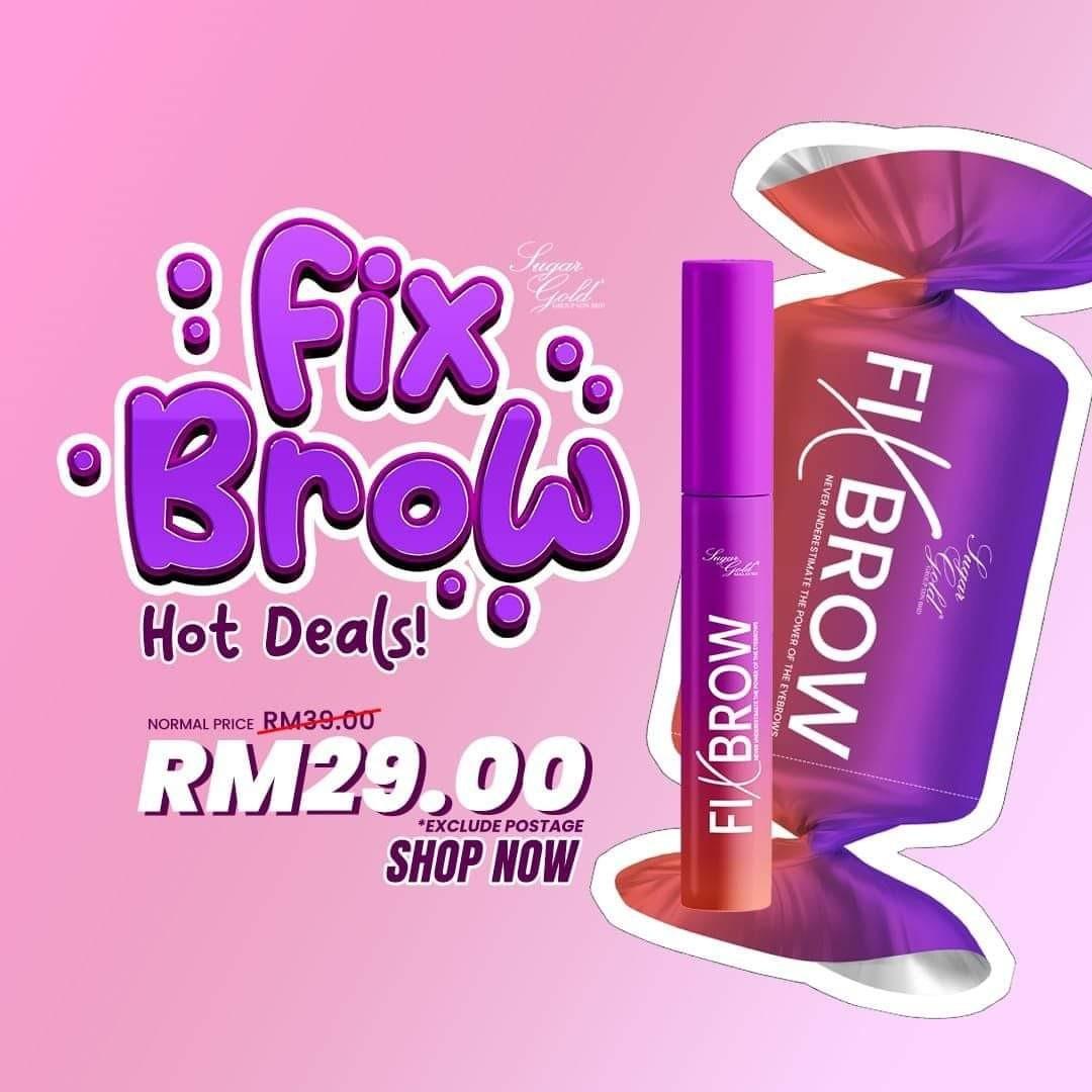 Brow and discount sugar