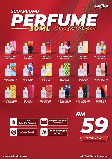 Sugarbomb sales perfume list