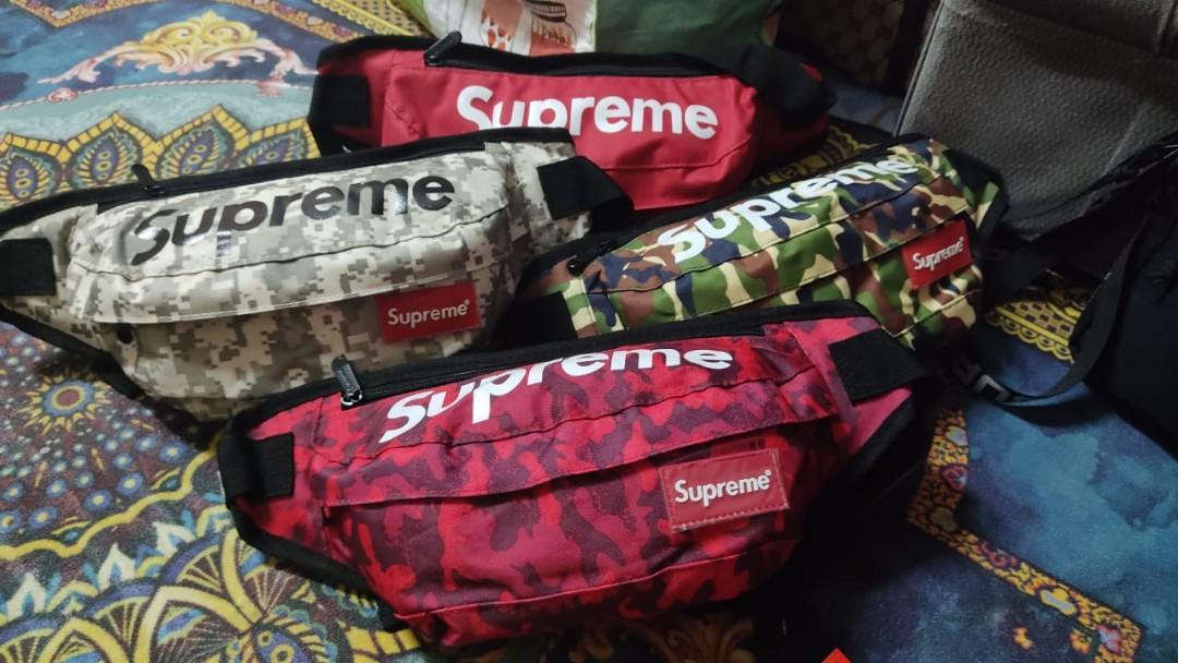 Supreme pouch bag saiz M Men s Fashion Bags Belt bags Clutches