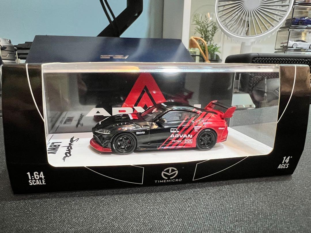Time Micro Toyota Supra LBWK Advan, Hobbies & Toys, Toys & Games on ...