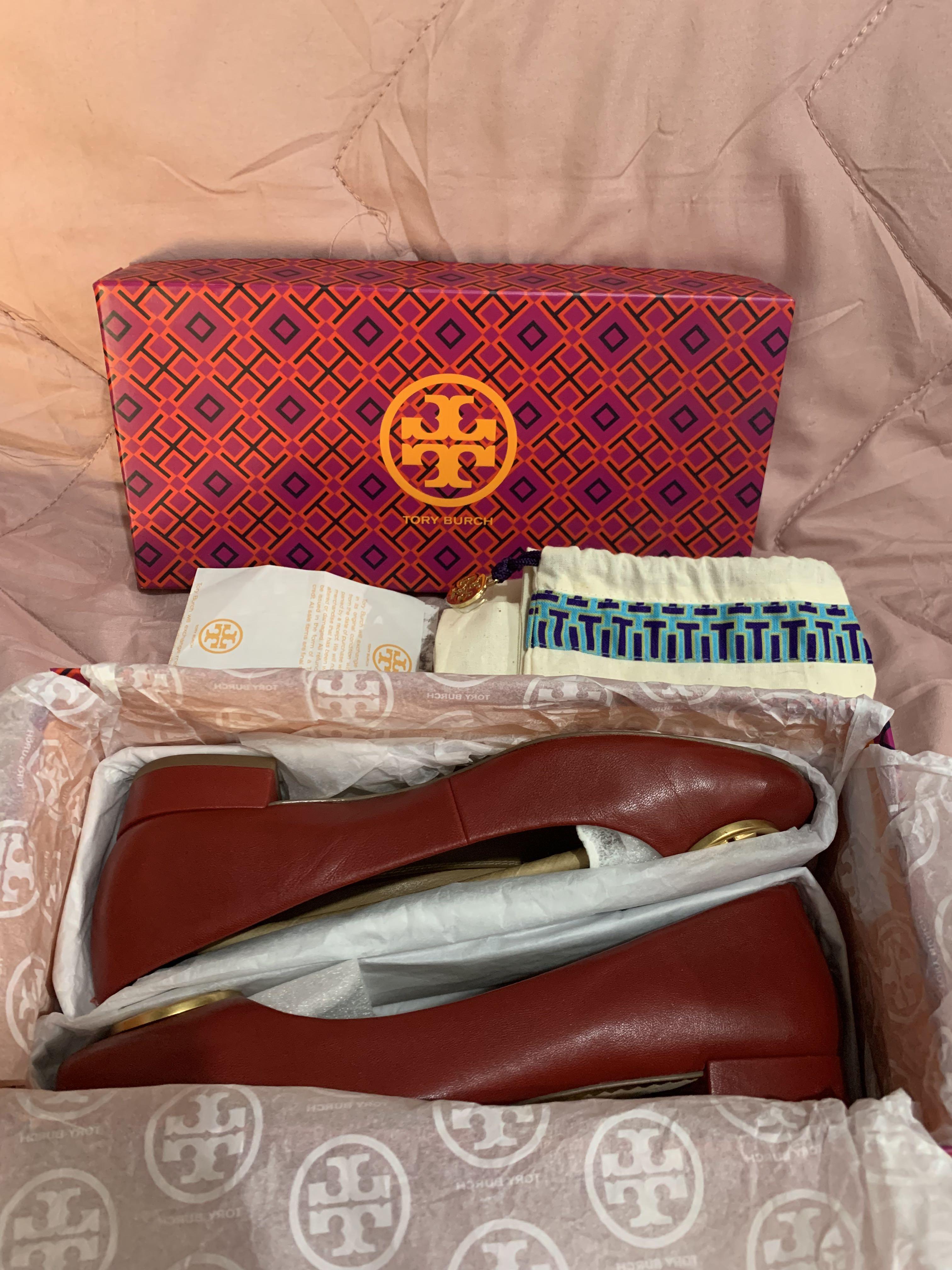 Tory burch chelsea 25mm ballet flat store