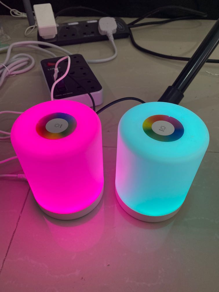 Touch Dimmable Table Lamp, Furniture & Home Living, Lighting & Fans, Lighting on Carousell
