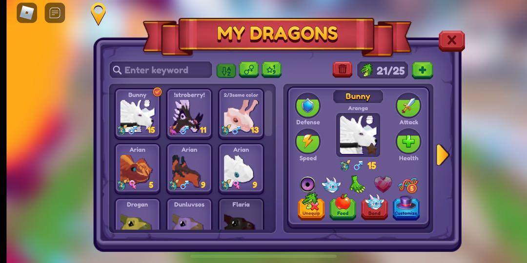 Trade Roblox Dragon Adventures Items