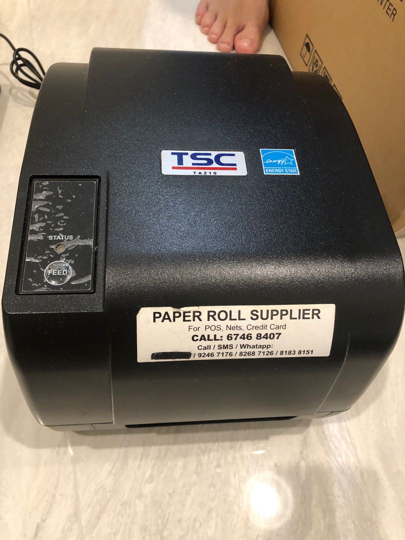 TSC Label Printer, Computers & Tech, Office & Business Technology on