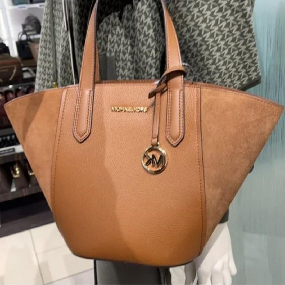 Michael Kors Hamilton Saffiano Leather Tote Bag, Luxury, Bags & Wallets on  Carousell