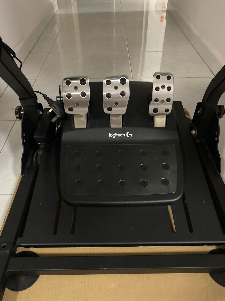 Used Logitech G29 with Rack and shifter., Video Gaming, Gaming Accessories, Controllers on Carousell