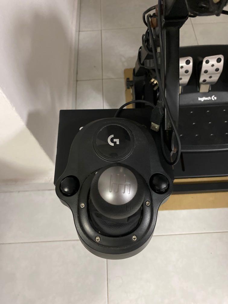 Used Logitech G29 with Rack and shifter., Video Gaming, Gaming Accessories, Controllers on Carousell