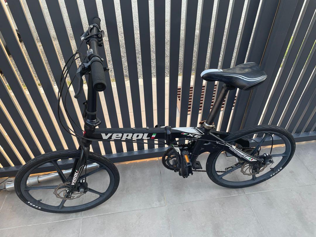 Folding bike veroli clearance