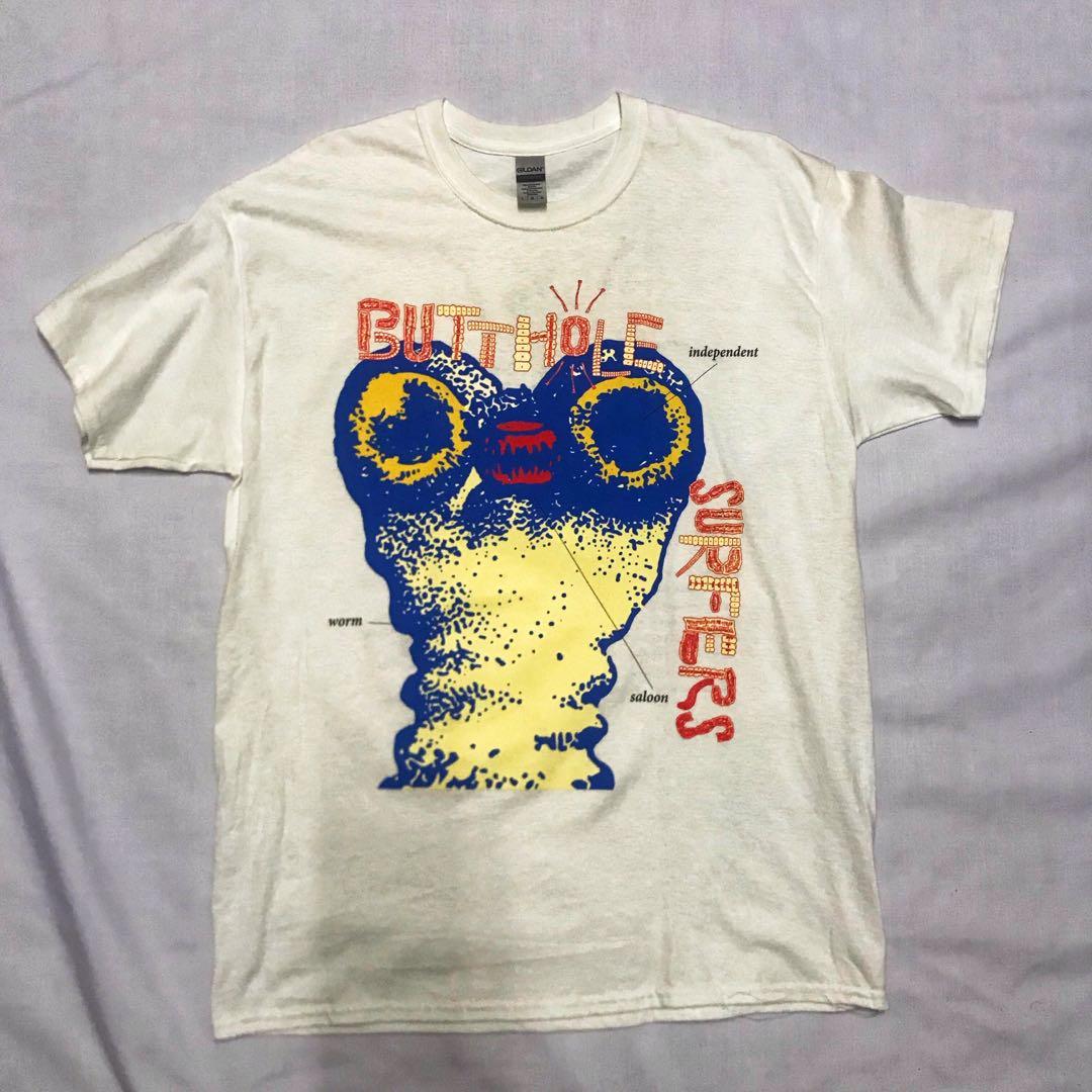 Vintage Artwork 1993 Butthole Surfers Independent Worm