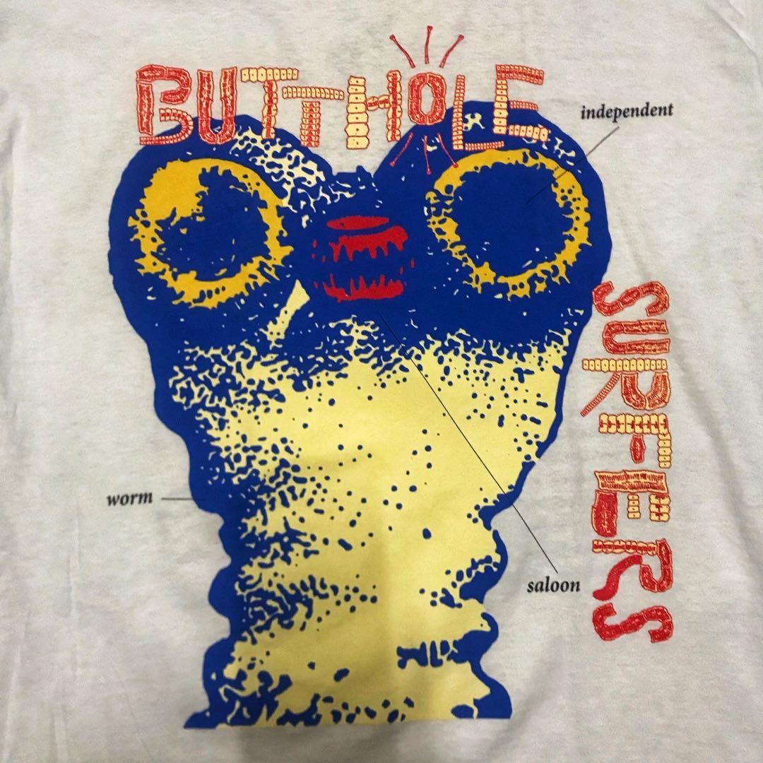 Vintage Artwork 1993 Butthole Surfers Independent Worm