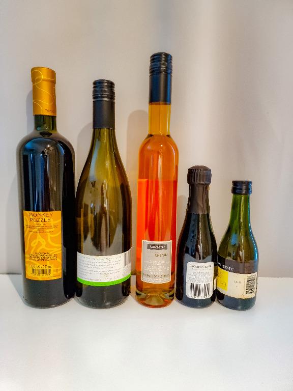 Vintage Wine Collection Set (5 Bottles of Various) Brand New Sealed