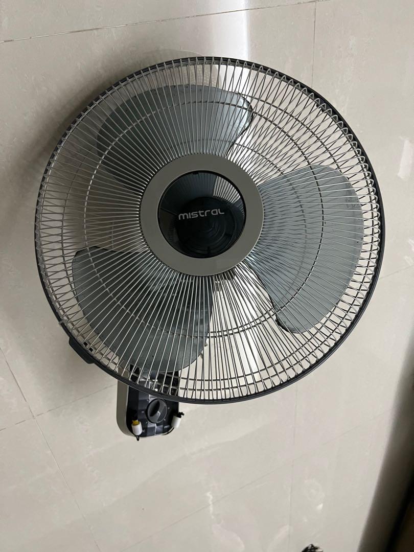 Wall Fan Mistral 16/18 inches, Furniture & Home Living, Lighting & Fans